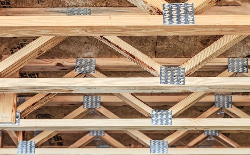 MOZCORN 10 Pcs Pronged 8 x 8 Truss Mending Plates, Truss Brackets for Wood Connection, Galvanized Mending Plates with Nail-Teeth - Image 5